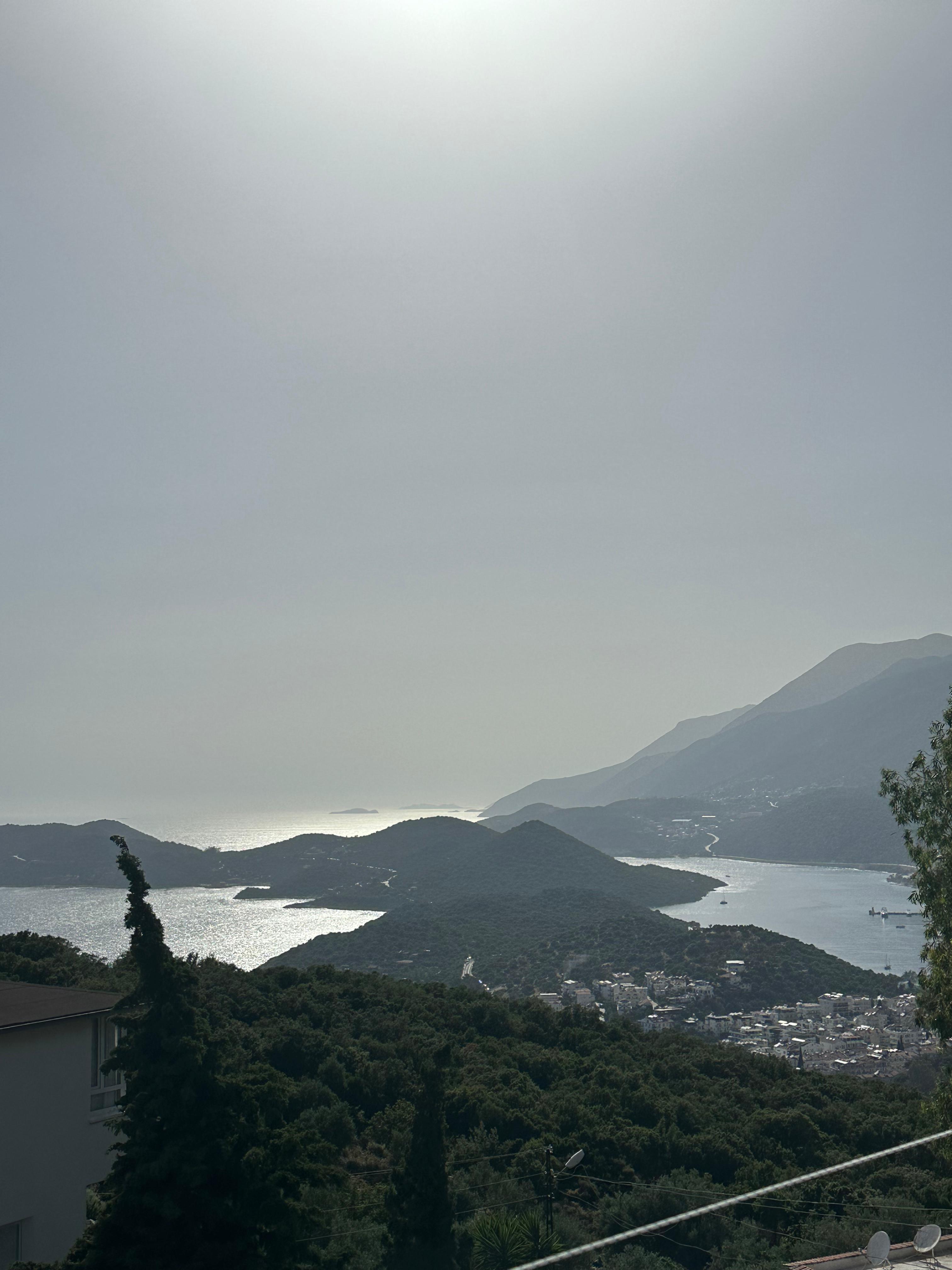 Balkondan panorama